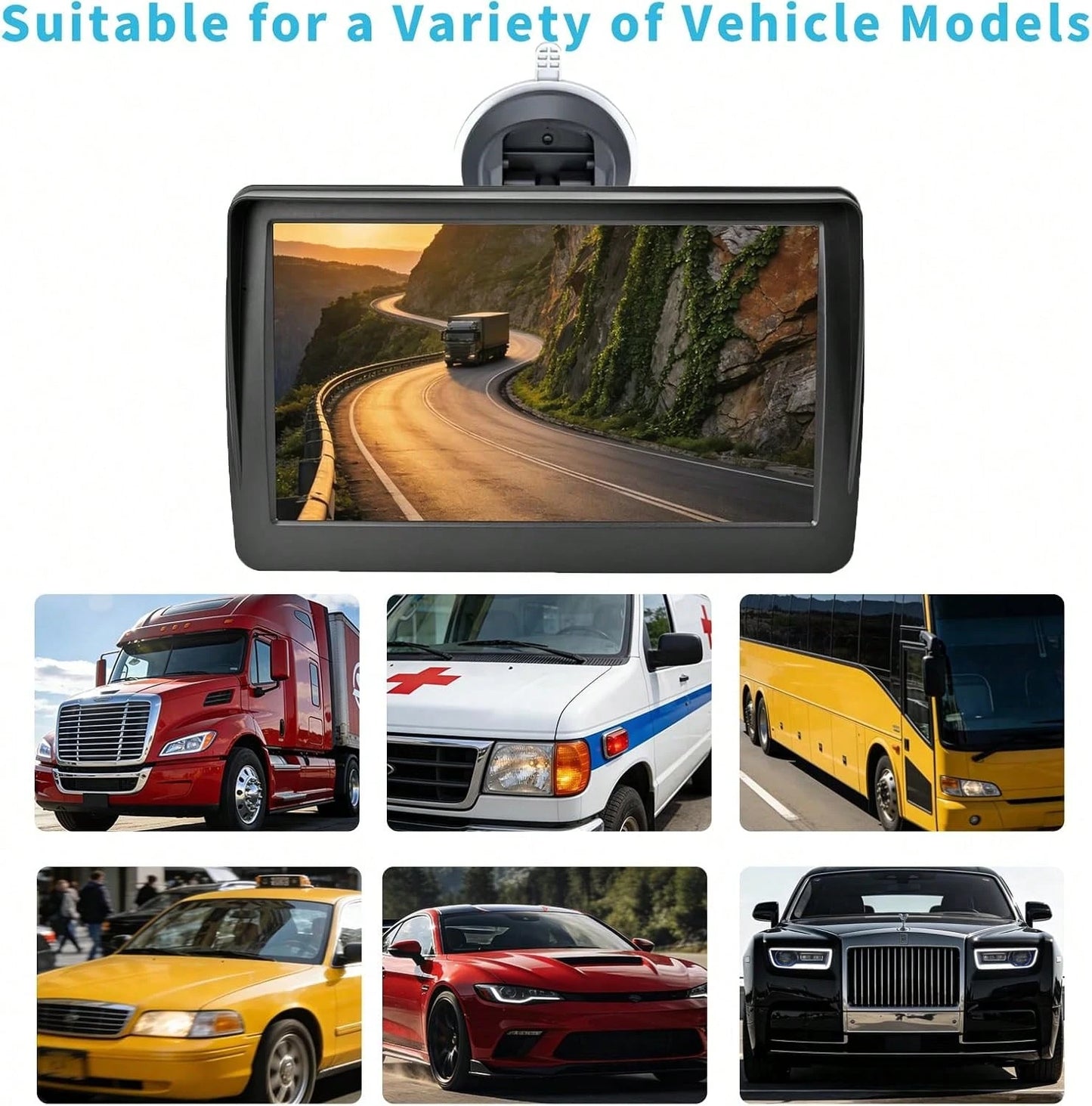 GPS Navigation For Car,7 Inch GPS Navigation System,GPS Navigator 2026 Maps Updates- For Car Truck RV,Speed &Amp; Red Light Warning,Turn-By-Turn Voice Guidance For All Cars