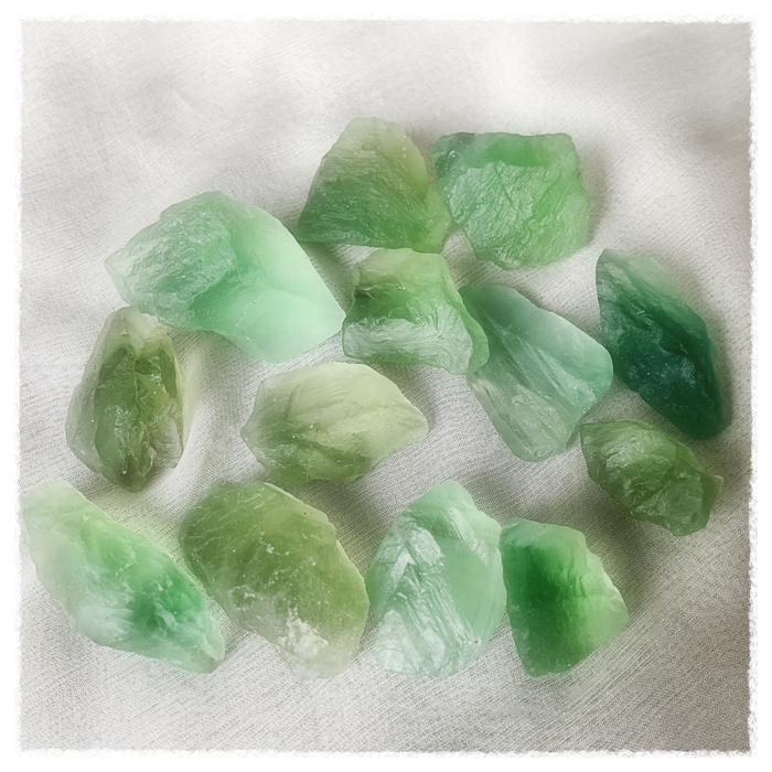 Green Fluorite Gels