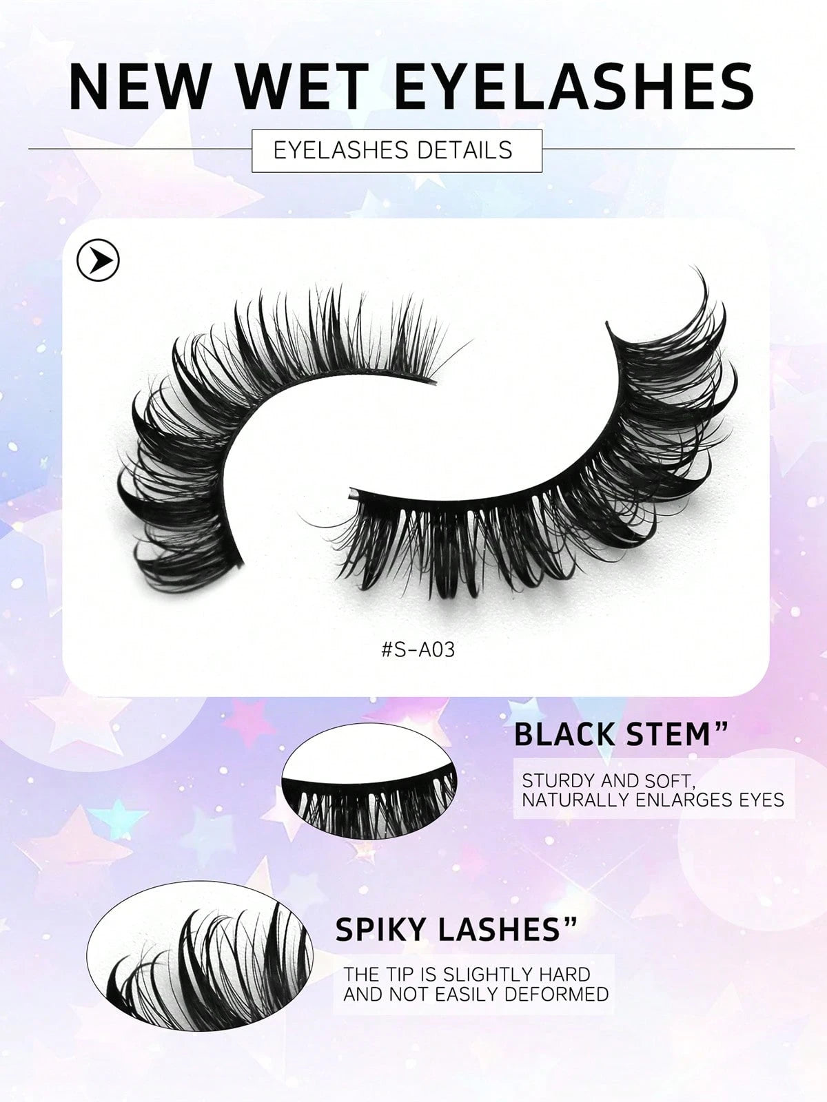 GROINNEYA 7 Pairs Comfortable Cat Eye False Eyelashes, Fluffy Soft Faux Mink Lashes 15mm Long, Natural & Thick Full Strip Lashes Suitable For Various Eye Shapes, Reusable, Ideal For Parties