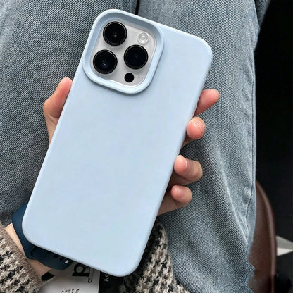 Grooved Button Design, High-Quality Liquid Silicone Phone Case, Compatible With 17 AIR 16 15 14 13 12 11 Pro Max, Soft Waxy Touch, Skin-Friendly And Comfortable.