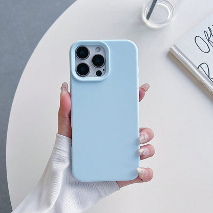 Grooved Button Design, High-Quality Liquid Silicone Phone Case, Compatible With 17 AIR 16 15 14 13 12 11 Pro Max, Soft Waxy Touch, Skin-Friendly And Comfortable.