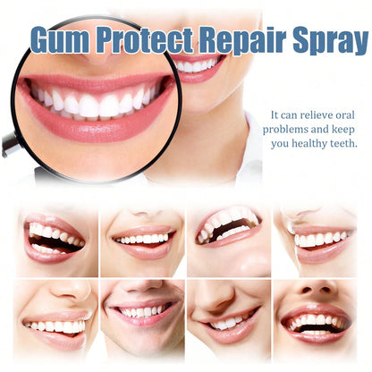 Gum Repair Spray- Relieves Swollen And Painful Gums Caused By Heat, Whitens Teeth, And Provides Oral Hygiene Care Spray