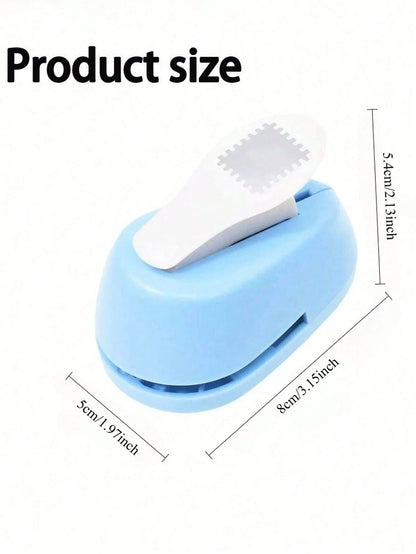 Handheld Decorative Punch And Embossing Tool- Designed With Beautiful Floral Patterns, Ideal For Making Scrapbooks, Journals, Cards, Photography, Album Materials And Journal Decorations