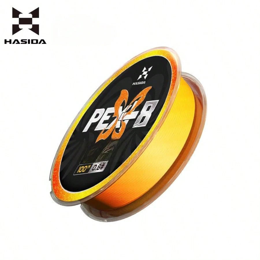 HASIDA Butterfly PE Fishing Line Main Line For Lure Fishing Super Tensile Long Cast Braided Line
