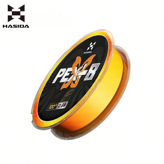HASIDA Butterfly PE Fishing Line Main Line For Lure Fishing Super Tensile Long Cast Braided Line