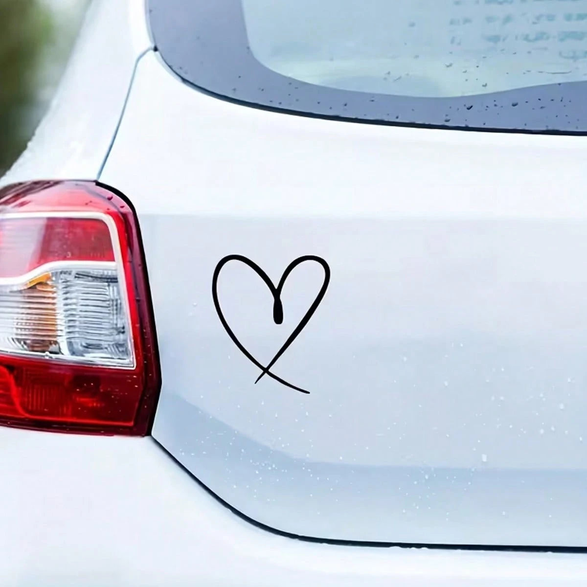 Heart-Shaped Vinyl Stickers- Window Stickers, Laptop Stickers, Wall Stickers, Car Stickers- Car Decoration Stickers