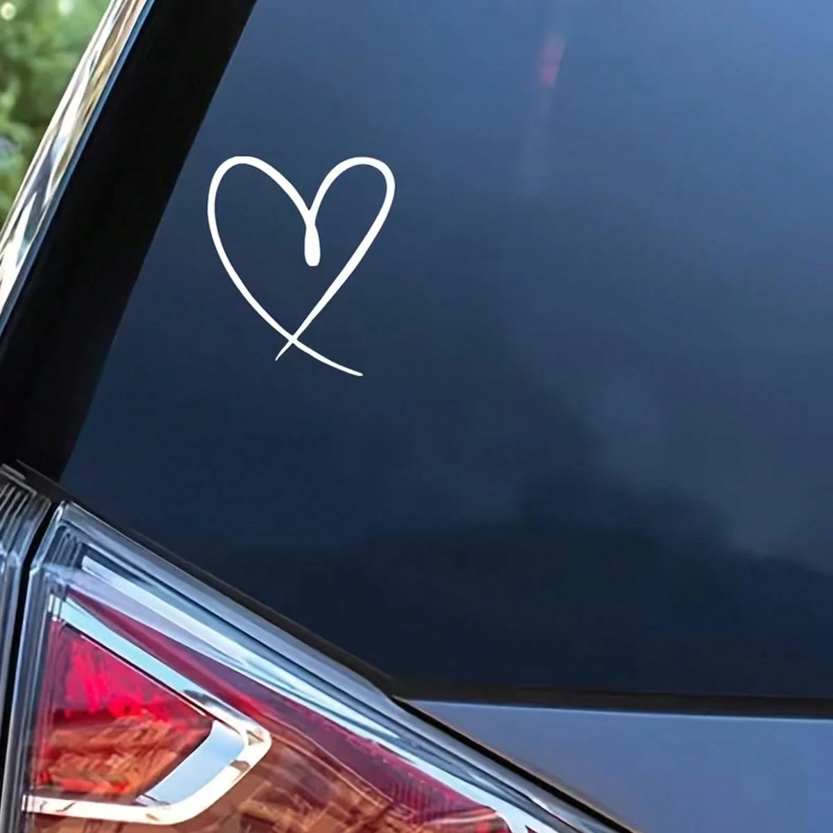 Heart-Shaped Vinyl Stickers- Window Stickers, Laptop Stickers, Wall Stickers, Car Stickers- Car Decoration Stickers