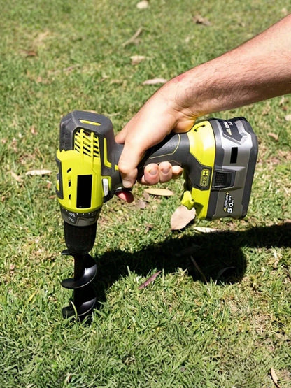 Heavy-Duty Garden Auger Drill Bits| High-Strength Steel Earth Augers Available In Single/Multi-Pack| 3/8" Hex Shank, Compatible With Manual & Power Tools For Planting, Post Hole Digging And Soil Mix
