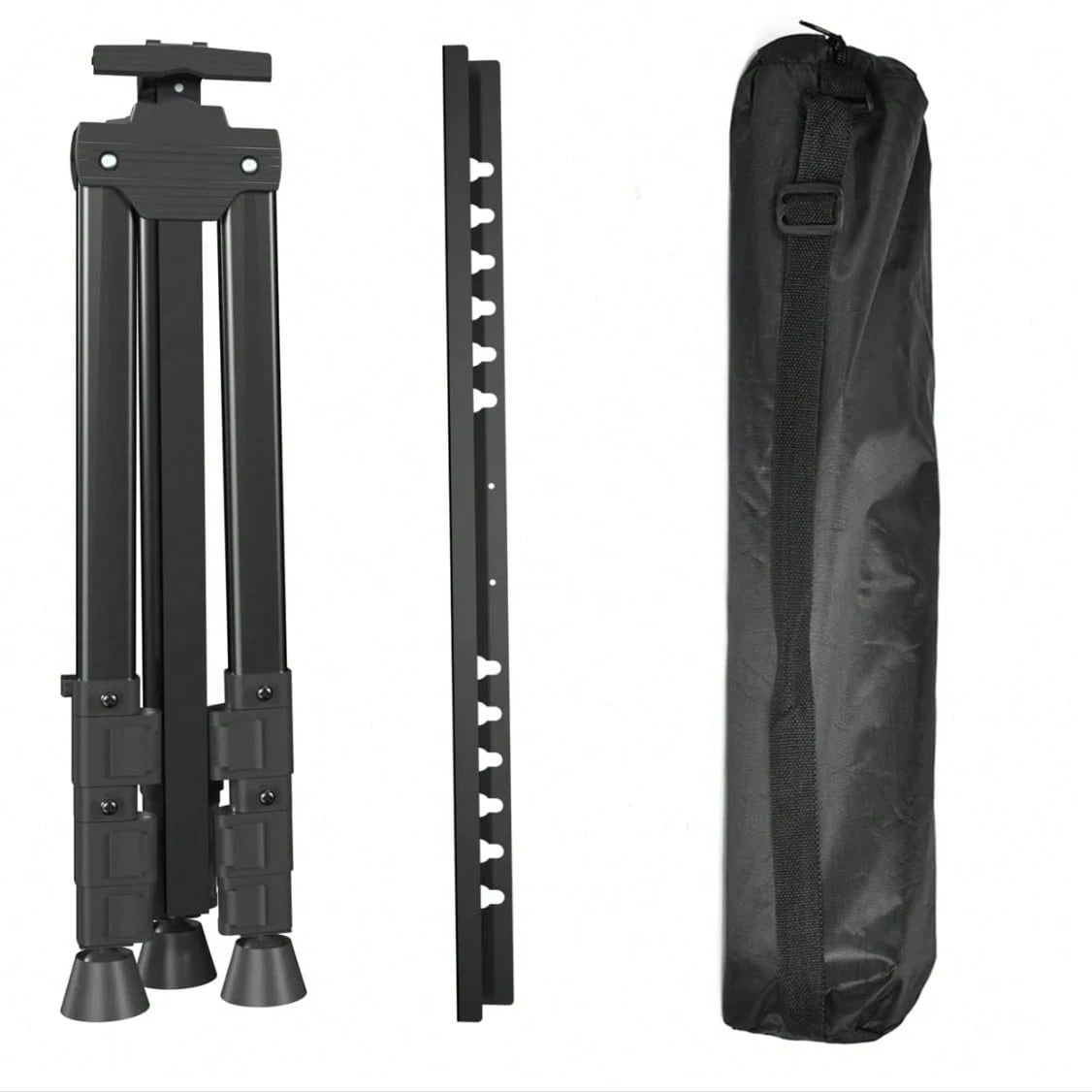 Height Adjustable Floor Metal Easel For Art Creation & Display
