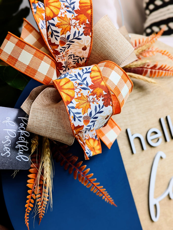 Hello Fall Door Hanger