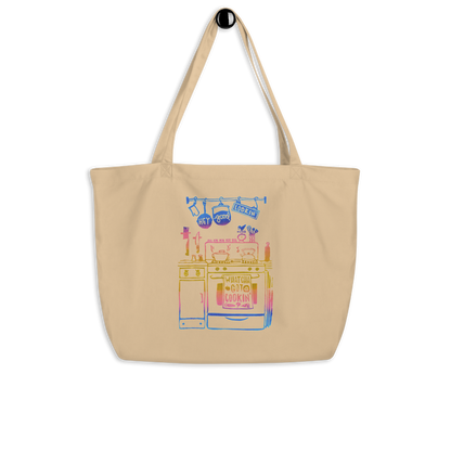Hey Good Lookin' Whatcha Got Cookin' Large Tote Bag