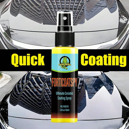 HGKJ 3-In-1 Automotive Ceramic Nano Coating Liquid, Nano Crystal Hydrophobic Layer, Polishing Coating Agent, Nano Coating, NO.P1, Automotive Gift