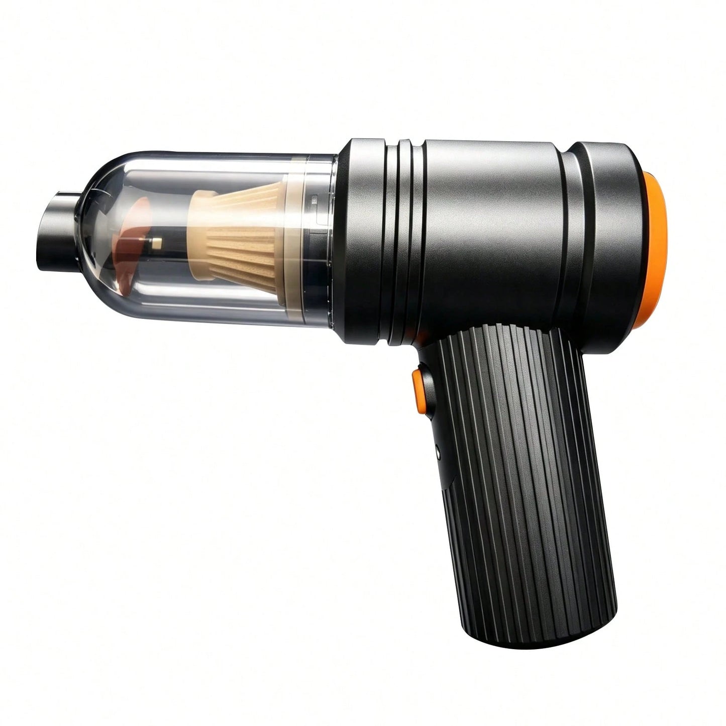 High-Power Wireless Vacuum Cleaner (USB Rechargeable; Suitable For Home And Car Use; Handheld Design; Powerful Suction; Dual Vacuuming And Blowing Functions; Built-In 2400mAh Battery)