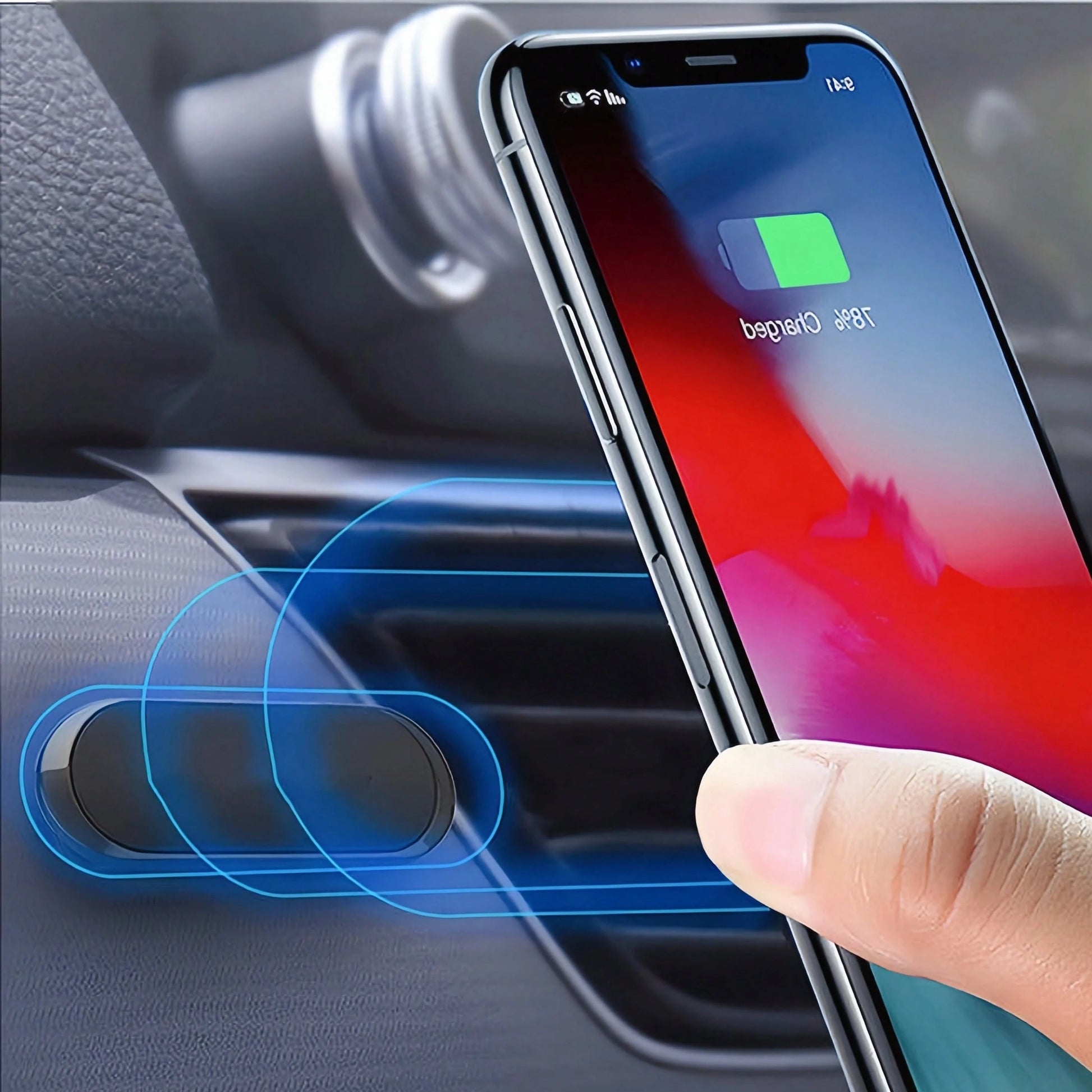 Highly Attractive Magnetic Phone Holder, Suitable For Car And Desktop Use, With Powerful Magnets For Secure Attachment, Compatible With Multiple Phone Models