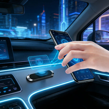 Highly Attractive Magnetic Phone Holder, Suitable For Car And Desktop Use, With Powerful Magnets For Secure Attachment, Compatible With Multiple Phone Models