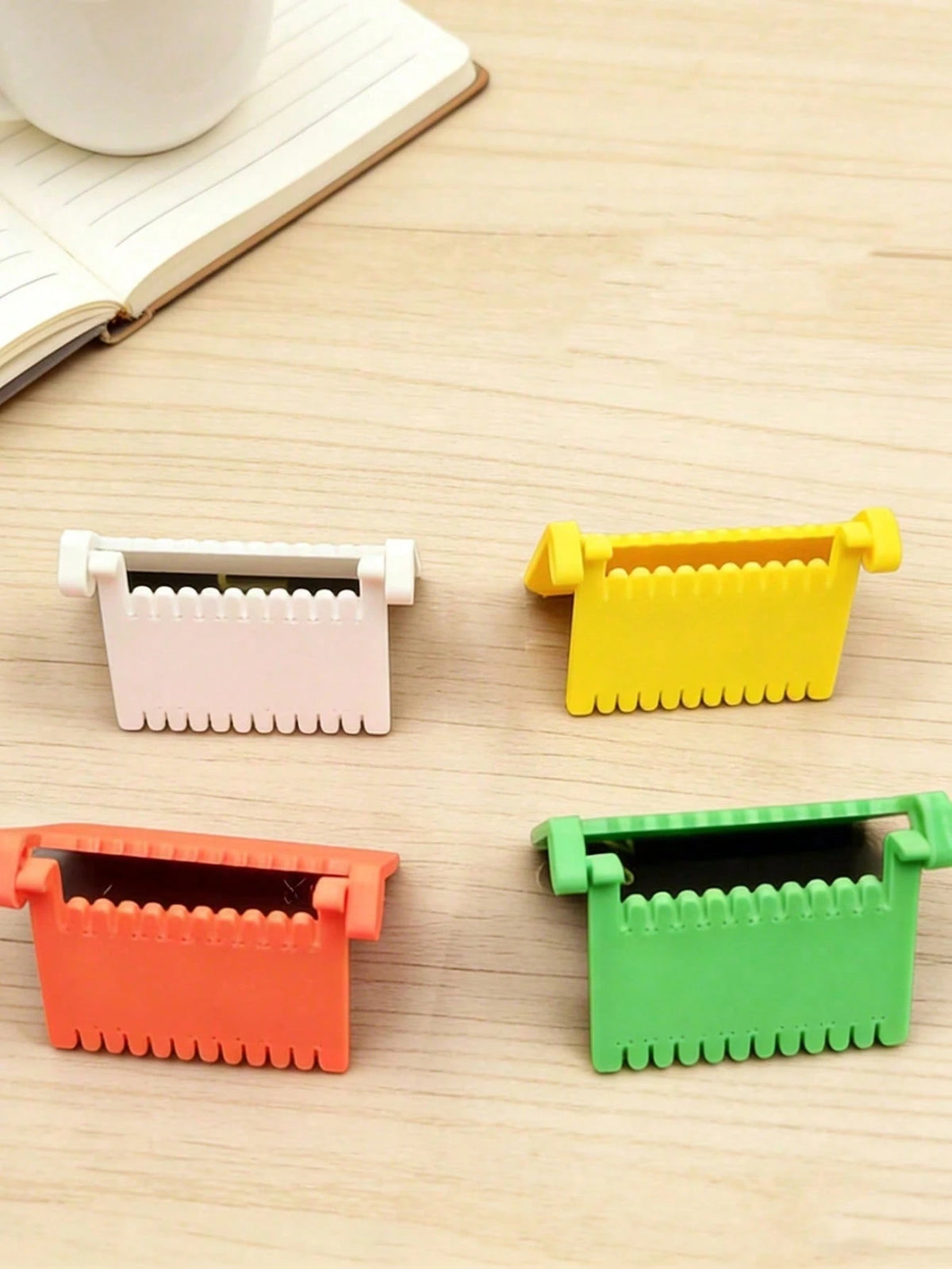 Hinge Sewing Clamp, Helpful Tool For Hand Sewing, Helps You Sew Perfect Lines, Sewing Ruler With Clips- Hand Sewing Guide For Even Stitches, Suitable For Sewing Beginners, Housewives, Non-Slip DIY Se