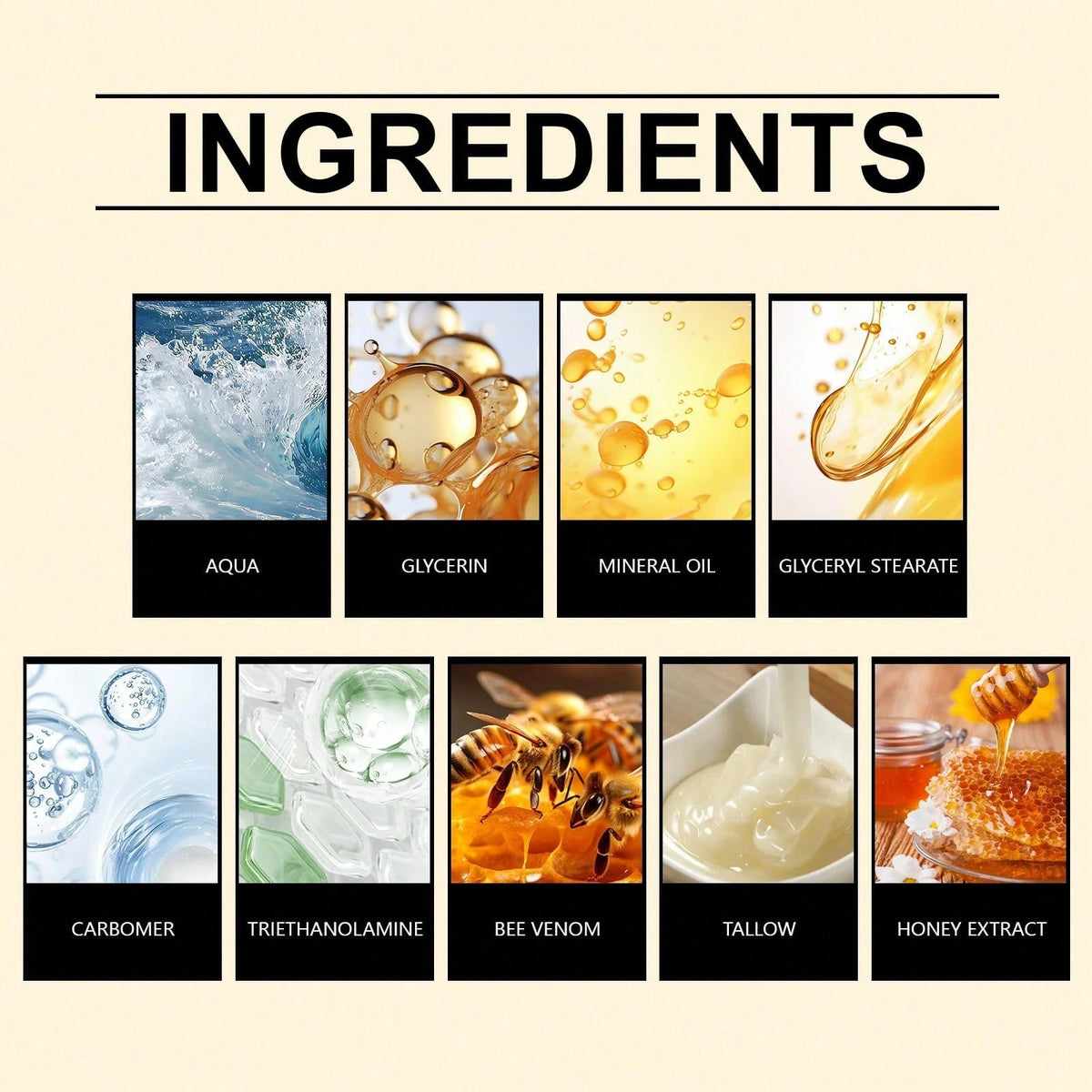 Honey Moisturizer Gentle Moisturizing, Hydrating, Firming, Tender And Refreshing Nourishing Skin Cream