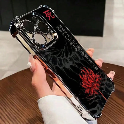 Hot Selling Tokyo Anime Ghoul Phone Case For 17, 16, 15, 14, 13, 12, Pro Max,Air Plus- Shockproof Transparent Soft Back Cover