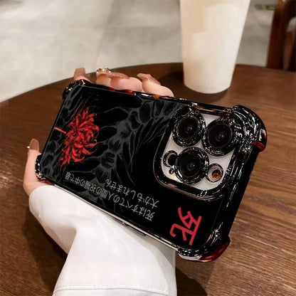 Hot Selling Tokyo Anime Ghoul Phone Case For 17, 16, 15, 14, 13, 12, Pro Max,Air Plus- Shockproof Transparent Soft Back Cover