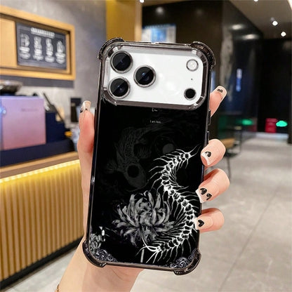 Hot Selling Tokyo Anime Ghoul Phone Case For 17, 16, 15, 14, 13, 12, Pro Max,Air Plus- Shockproof Transparent Soft Back Cover