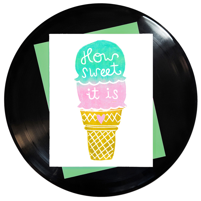 How Sweet It Is Greeting Card 6-Pack Inspired By Music