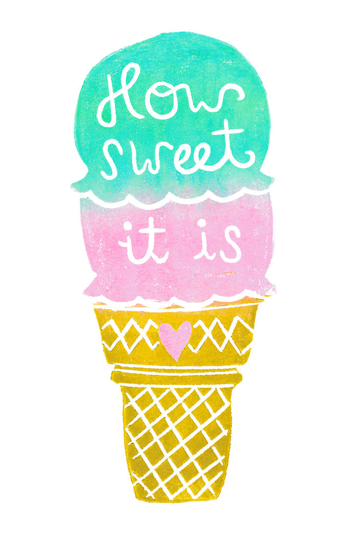 How Sweet It Is Greeting Card 6-Pack Inspired By Music