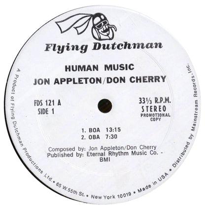 Human Music (1st, PROMO)