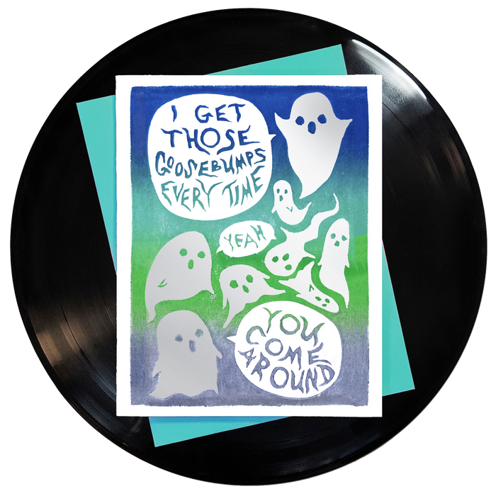 I Get Those Goosebumps Greeting Card 6-Pack Inspired By Music
