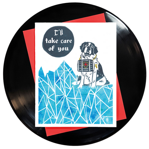 I'll Take Care Of You Greeting Card 6-Pack Inspired By Music