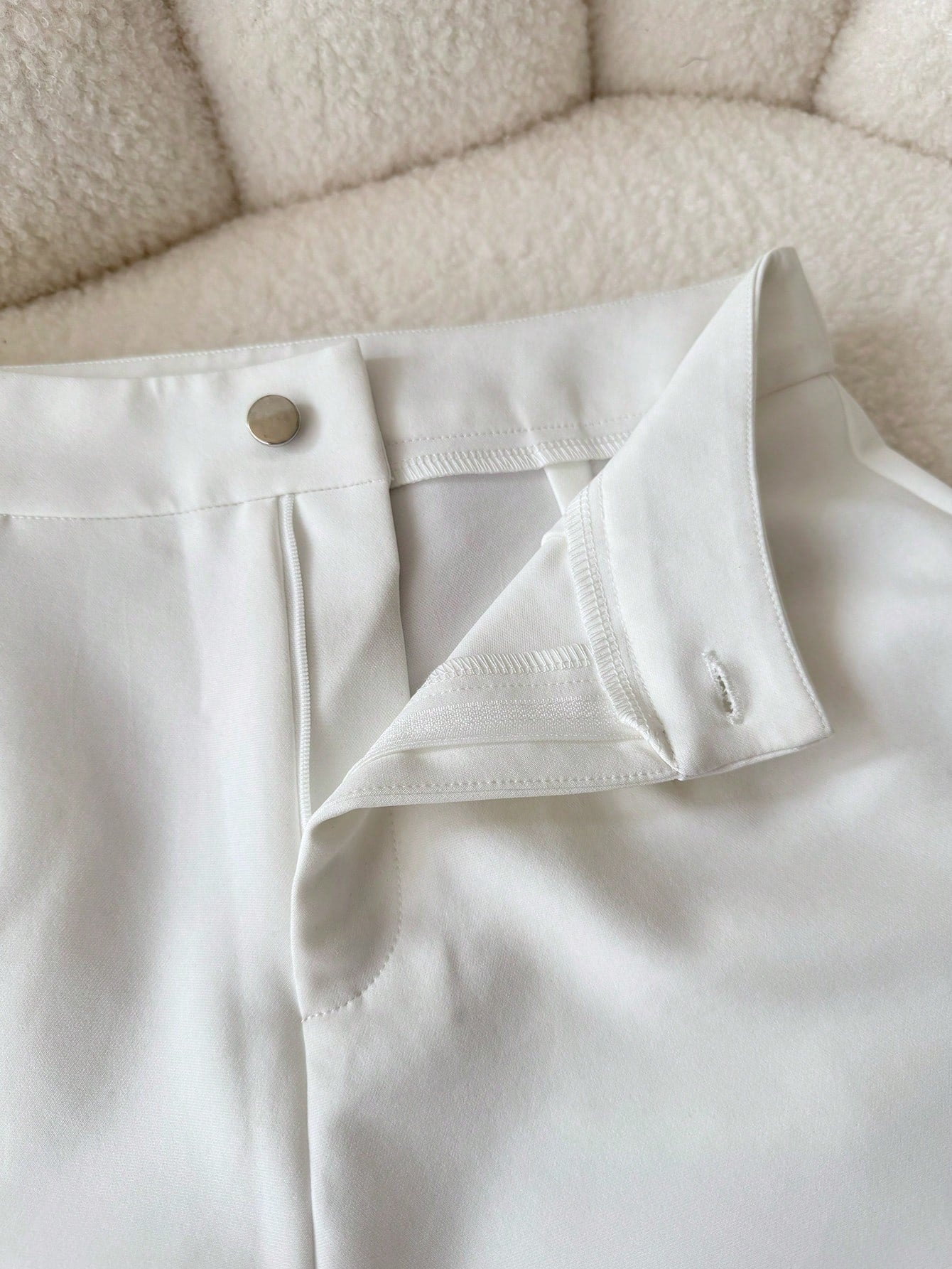INAWLY Women's Solid Color Simple & Fashionable Pants, Suitable For Summer