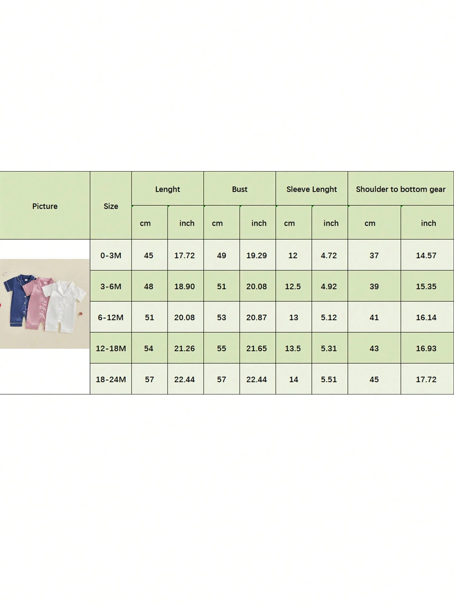 Infant Baby Girl Boy Silk Jumpsuit Pajamas Short Sleeve Button-Up Satin Pjs Footie Romper Pajama Nightgown