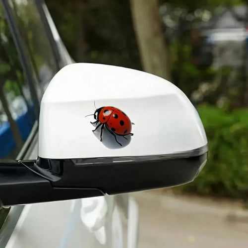 Insect-Repelling Ladybugs- Stickers, Can Be Used To Decorate Car, Truck, Window, Wall, Laptop, Skateboard, Fishing Boat, Yacht, Etc.