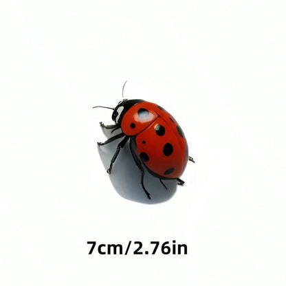 Insect-Repelling Ladybugs- Stickers, Can Be Used To Decorate Car, Truck, Window, Wall, Laptop, Skateboard, Fishing Boat, Yacht, Etc.