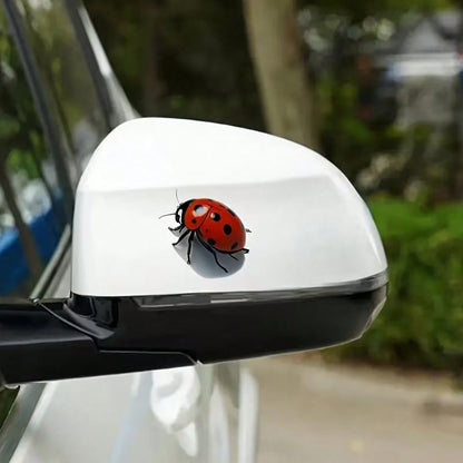 Insect-Repelling Ladybugs- Stickers, Can Be Used To Decorate Car, Truck, Window, Wall, Laptop, Skateboard, Fishing Boat, Yacht, Etc.