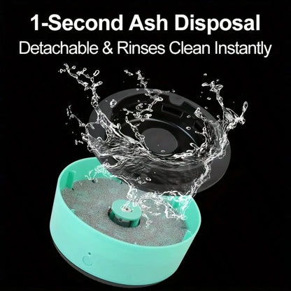 Intelligent Ashtray Without Smoke, Quickly The Scent And Stench Of Passive Smoking| Ideal For Home And Workplace| For Home Additions, Gifts For Holidays, Birthday Presents, Gifts For Friends, Excell