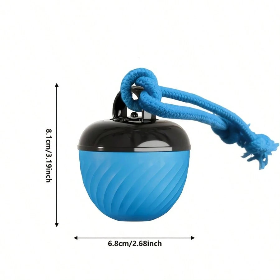 Interactive Smart Dog Ball Toy, Durable Chewable Exercise Ball, USB Rechargeable, With Tail Rope, Movable Glowing Barking Ball, Indoor Pet Rolling Game, Suitable For Small/Medium Dogs, Relieve Boredom