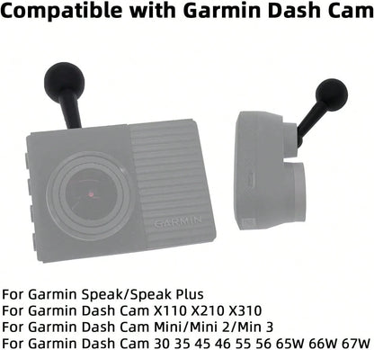 ISaddle For Dash Cam Mount 3M Adhesive Sticky Holder For Dash Cam Mini 30 35 45 46 55 56 65W 66W 67W X110 X210 X310/Speak Plus &Amp; Vehicle GPS Dashboard/Desk Mount (4 Ball Head)