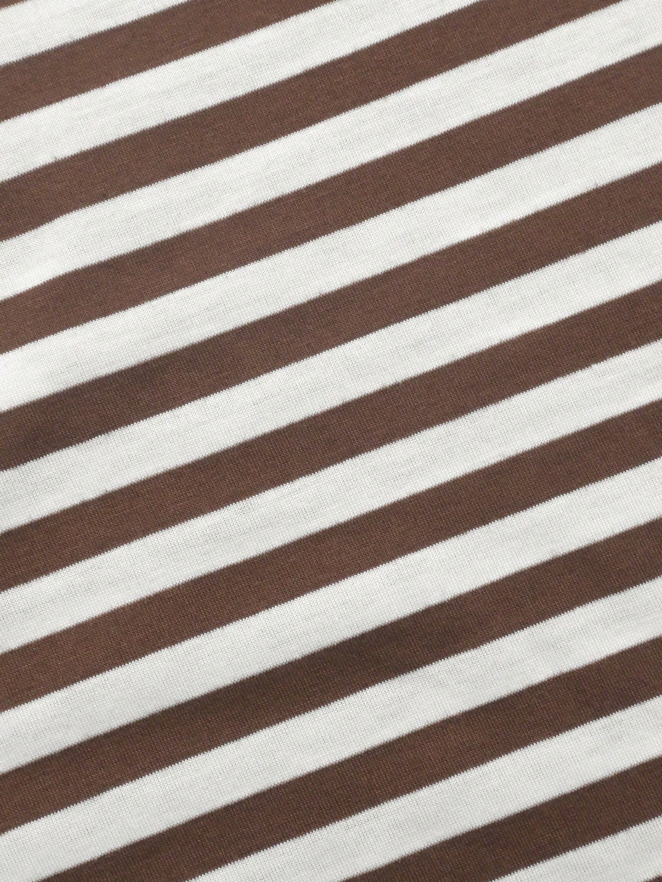 IslaSuriya Women's Striped Button Design Short Sleeve Casual T-Shirt