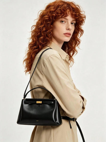 J, Summer New Shoulder Bag Fashion European And American Handbag Vintage Wear-Resistant Soft Pillow Bag Carmen New Hali Bag Women Shoulder Crossbody Bag High-End Small Handbag 2T192 Commute/ Work/ S
