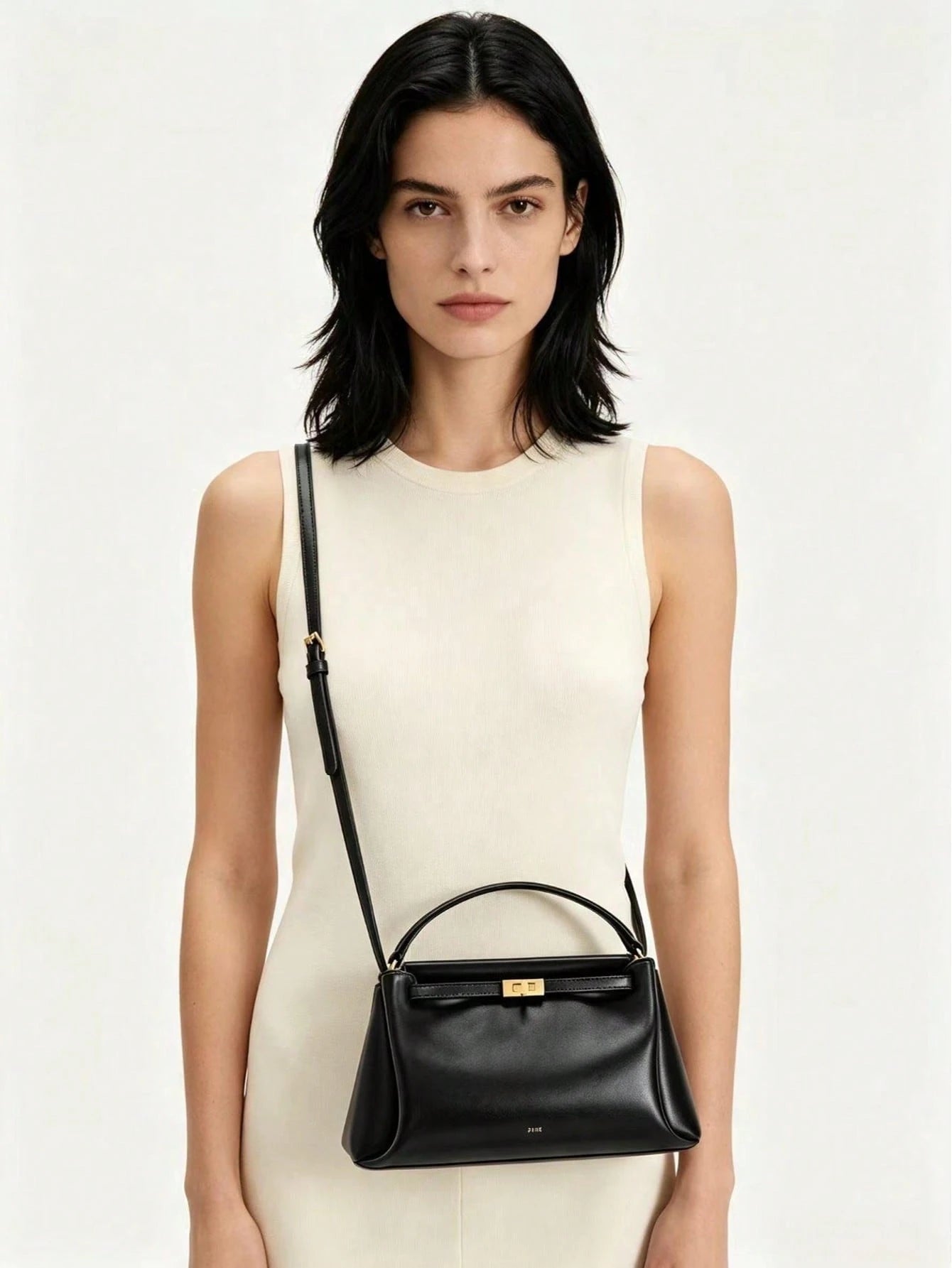 J, Summer New Shoulder Bag Fashion European And American Handbag Vintage Wear-Resistant Soft Pillow Bag Carmen New Hali Bag Women Shoulder Crossbody Bag High-End Small Handbag 2T192 Commute/ Work/ S