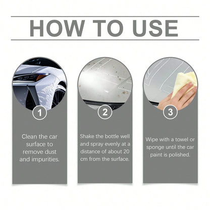 JAYSUING Nano Coating Quick Spray For Cars- High-Quality, Scratch-Resistant Formula With A High-Gloss Finish, Suitable For All Types Of Car Paint. Forms A Long-Lasting Protective Layer That Effective