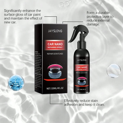JAYSUING Nano Coating Quick Spray For Cars- High-Quality, Scratch-Resistant Formula With A High-Gloss Finish, Suitable For All Types Of Car Paint. Forms A Long-Lasting Protective Layer That Effective
