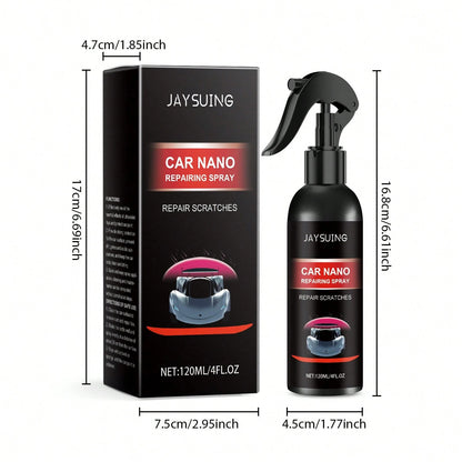 JAYSUING Nano Coating Quick Spray For Cars- High-Quality, Scratch-Resistant Formula With A High-Gloss Finish, Suitable For All Types Of Car Paint. Forms A Long-Lasting Protective Layer That Effective