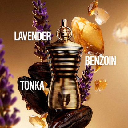 Jean Paul Gaultier Le Beau Le Parfum Spray, Long Lasting Woody Aromatic Fragrance 3.4oz 100ml