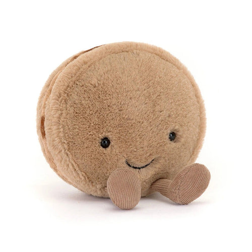 Jellycat Amuseables Mona Macaron Chocolate