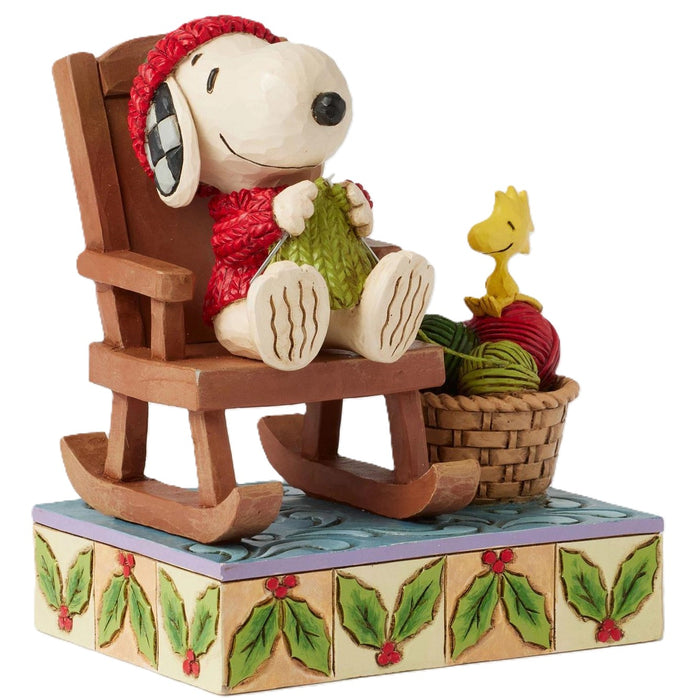 Jim Shore x Peanuts - Handmade Happiness Snoopy & Woodstock Figurine 6017232