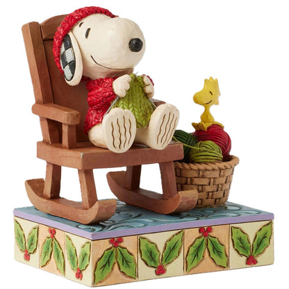 Jim Shore x Peanuts - Handmade Happiness Snoopy & Woodstock Figurine 6017232