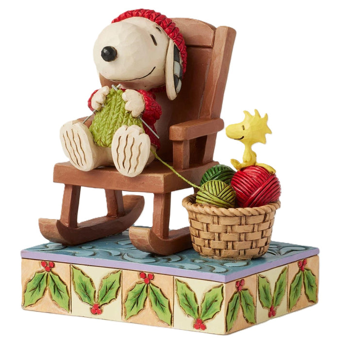 Jim Shore x Peanuts - Handmade Happiness Snoopy & Woodstock Figurine 6017232