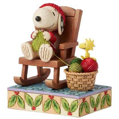 Jim Shore x Peanuts - Handmade Happiness Snoopy & Woodstock Figurine 6017232