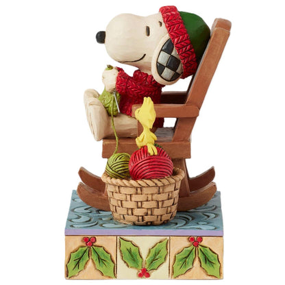 Jim Shore x Peanuts - Handmade Happiness Snoopy & Woodstock Figurine 6017232